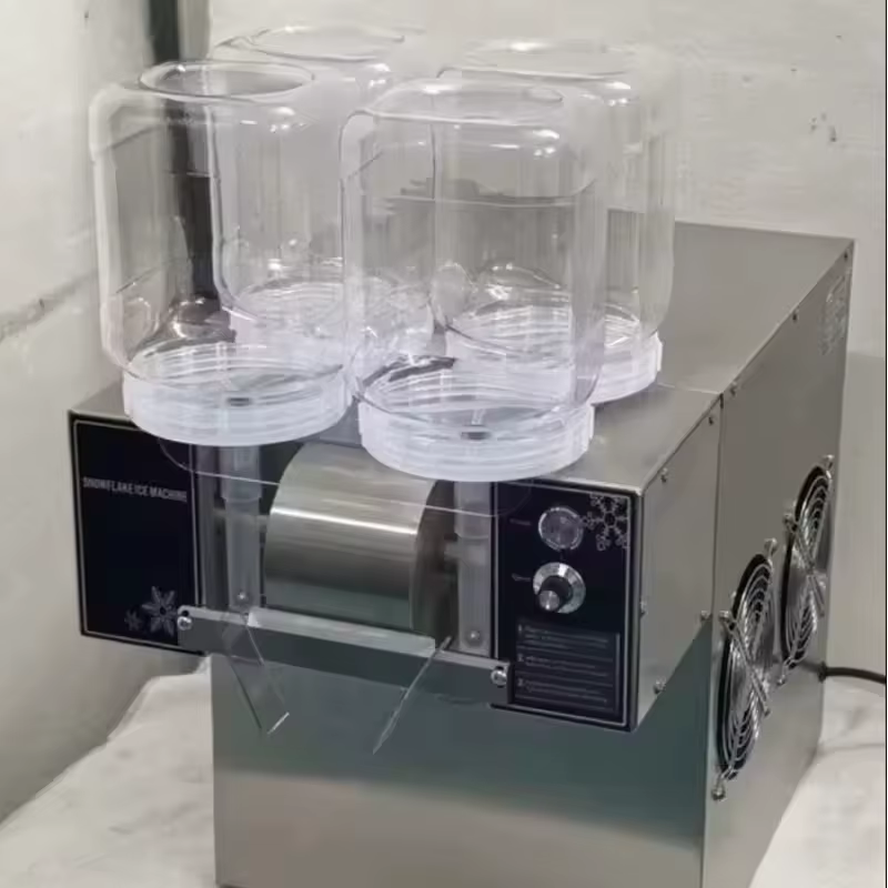 Commercial 220V Ice Snow Flake Maker Slushy Machine — image 6