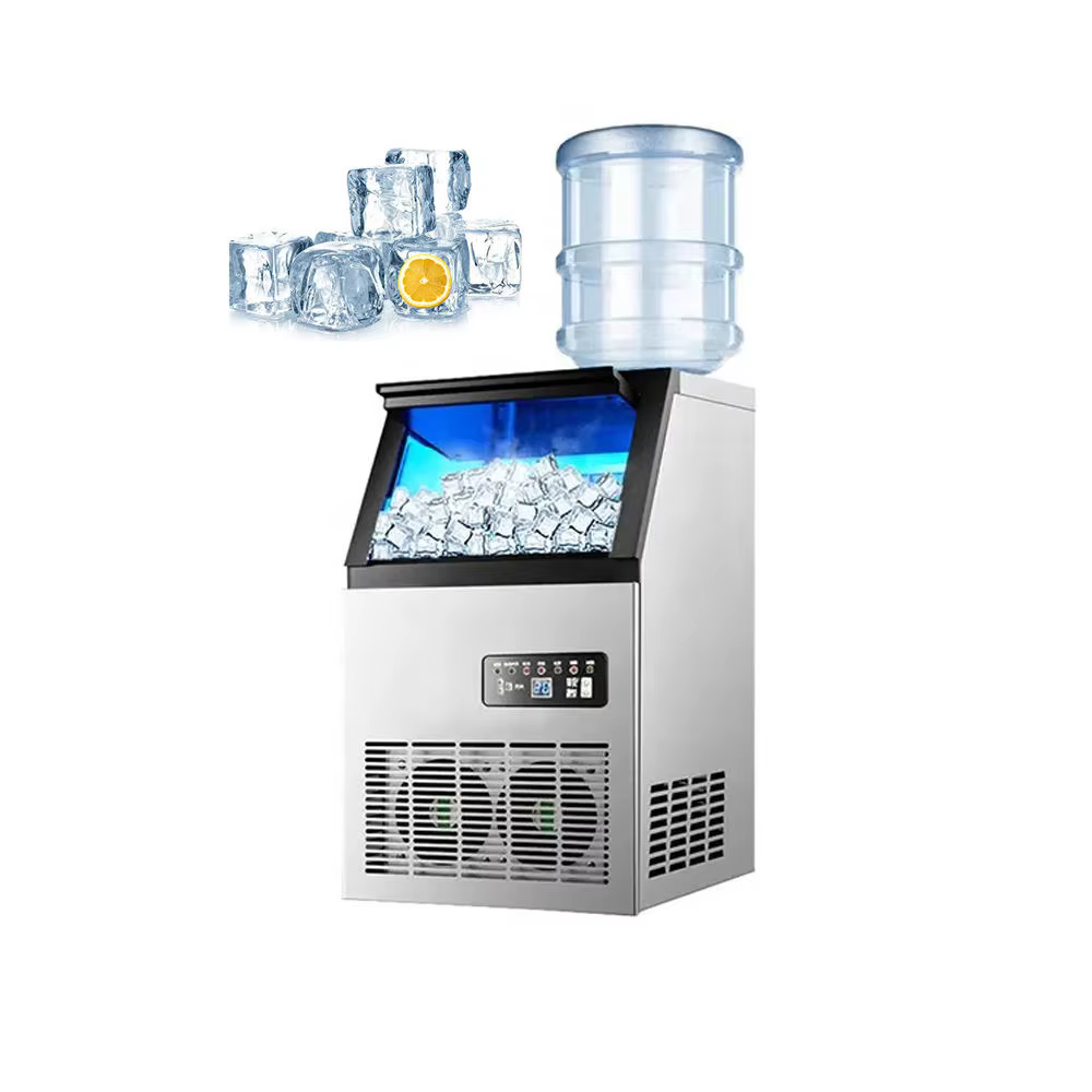 High-Efficiency Stainless Steel Cube Ice Maker Machine — image 2