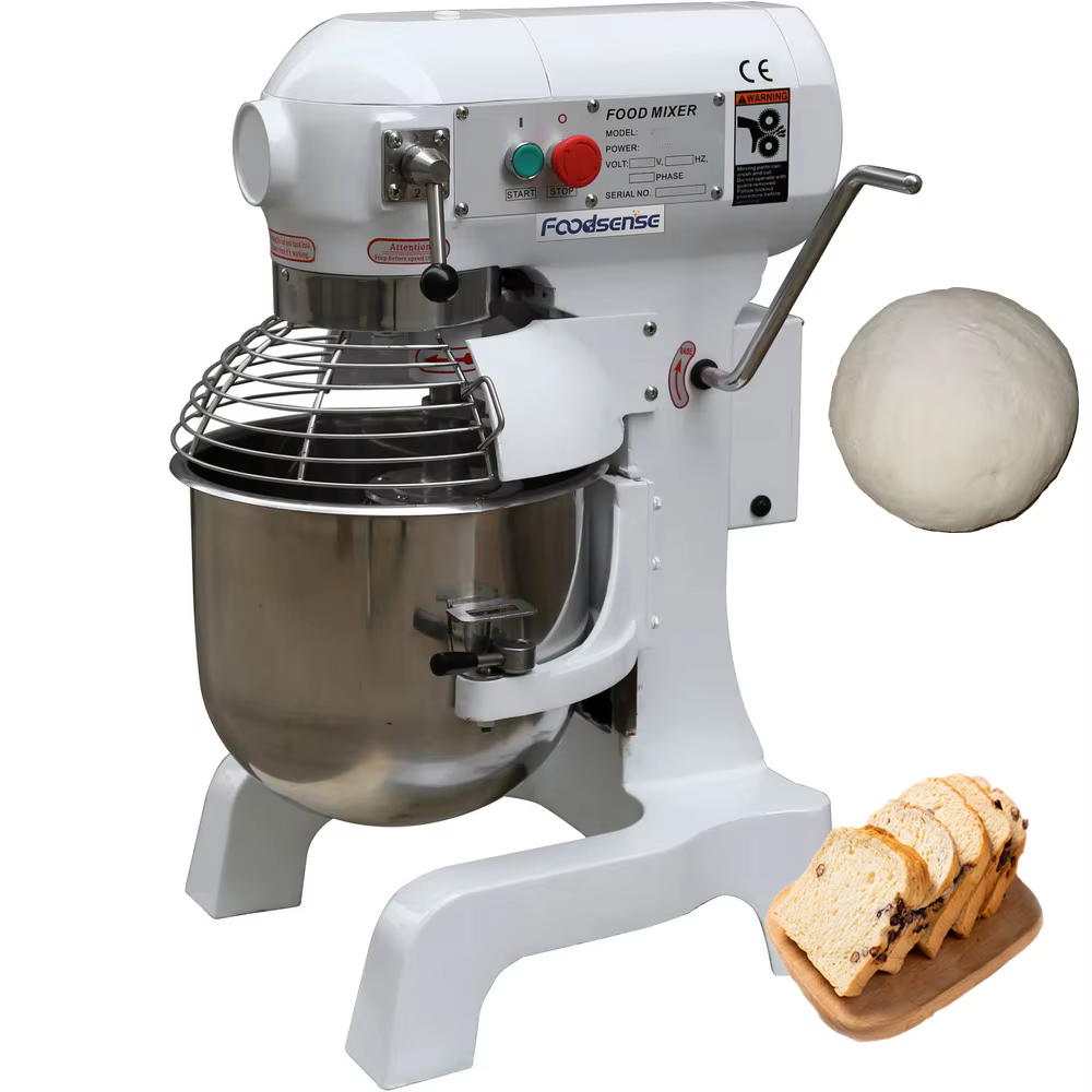 1.1kW Stainless Steel 20L Electric Stand Food Mixer — image 2