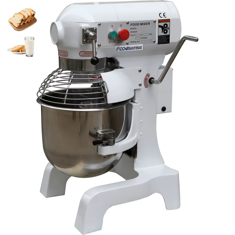 1.1kW Stainless Steel 20L Electric Stand Food Mixer — image 3