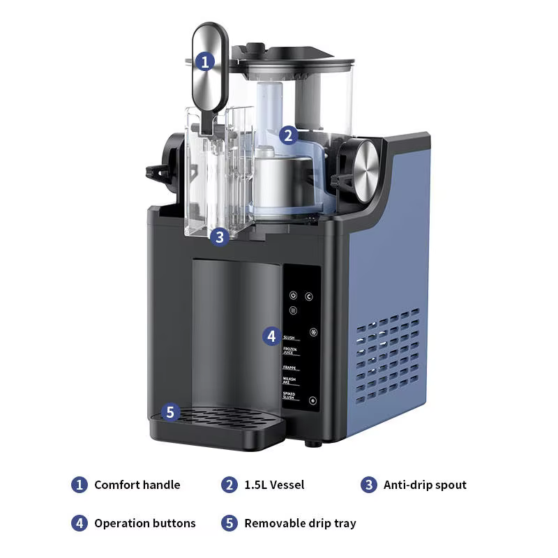 1.5L Portable Electric Household Slushies Ice Maker — image 6