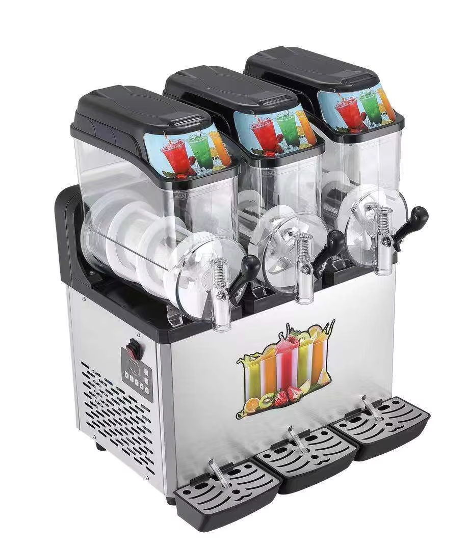 Commercial 3 Bowls Slush Machine Shake And Take Smoothie Maker 12L — image 3