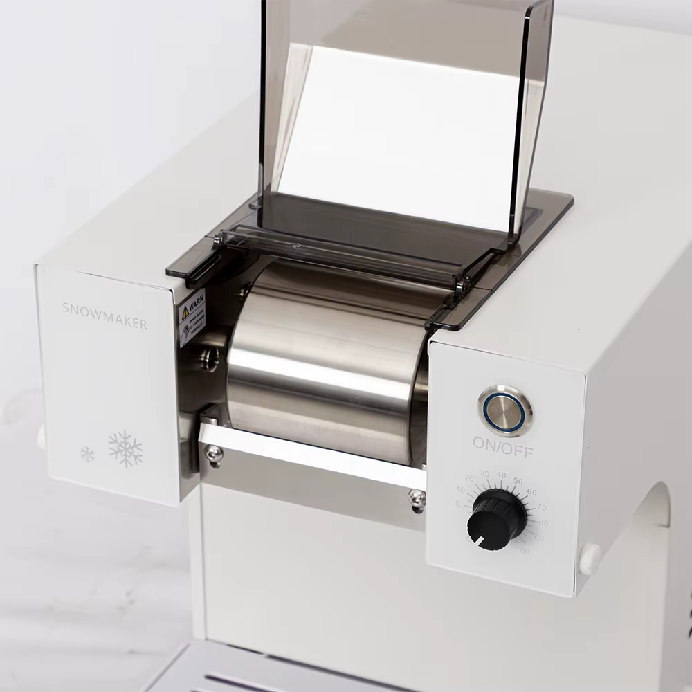 Premium Fully Automatic Stainless Steel Snowflake Ice Cream Machine — image 5