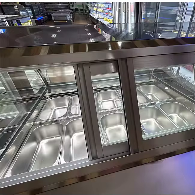 Commercial Ice Cream Showcase Refrigeration Equipment — image 2