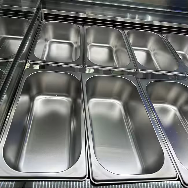 Commercial Ice Cream Showcase Refrigeration Equipment — image 3