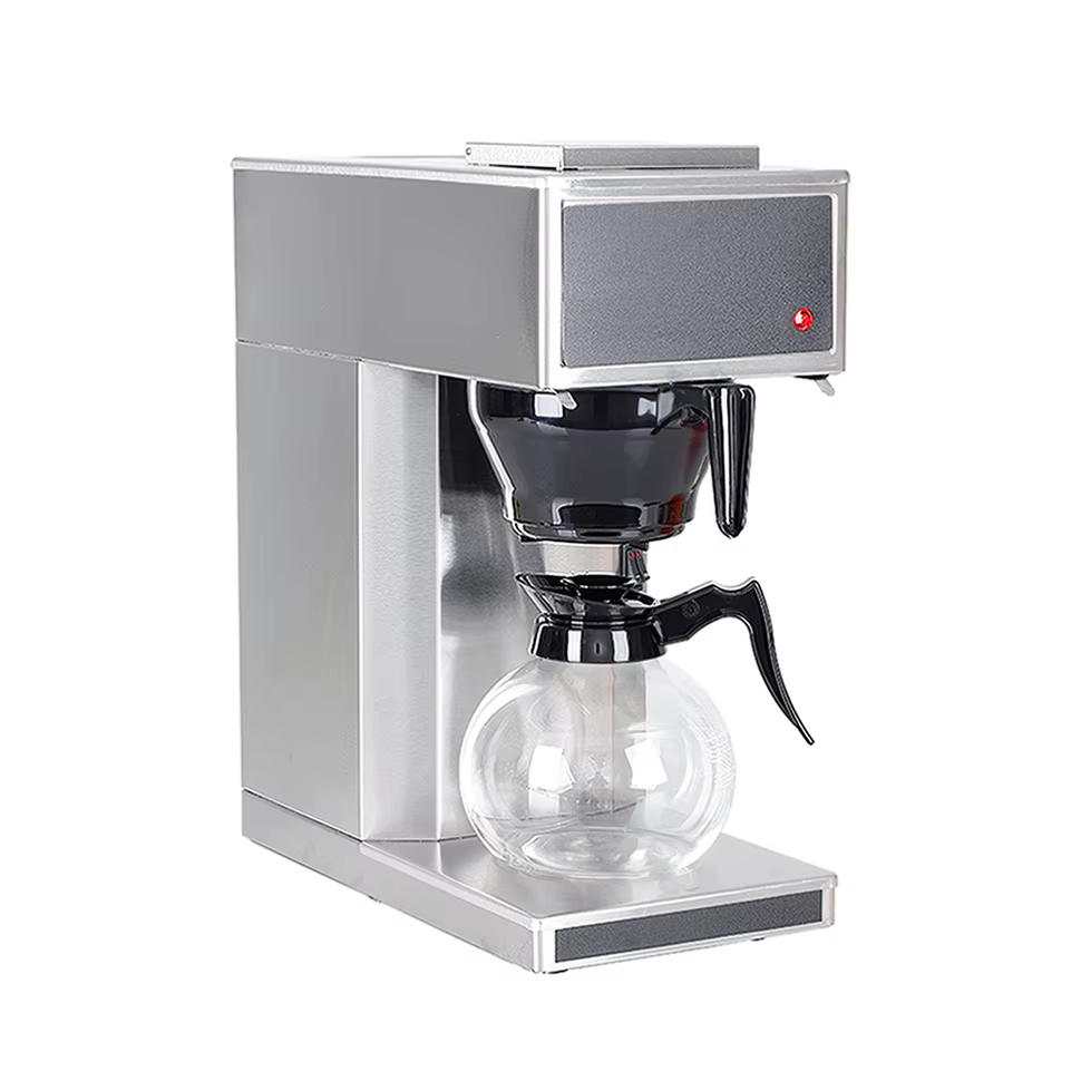 Commercial Fully Automatic Dual Drip Espresso Coffee Maker Machine — image 2