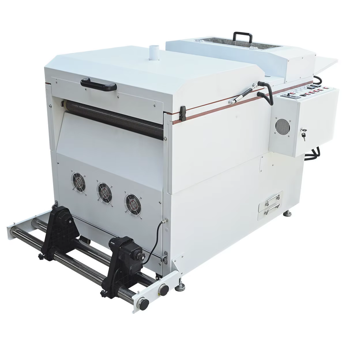 Baiyin A1 Two I3200 Heads Printer and Shaker Shaking Power Drying Machine — image 3