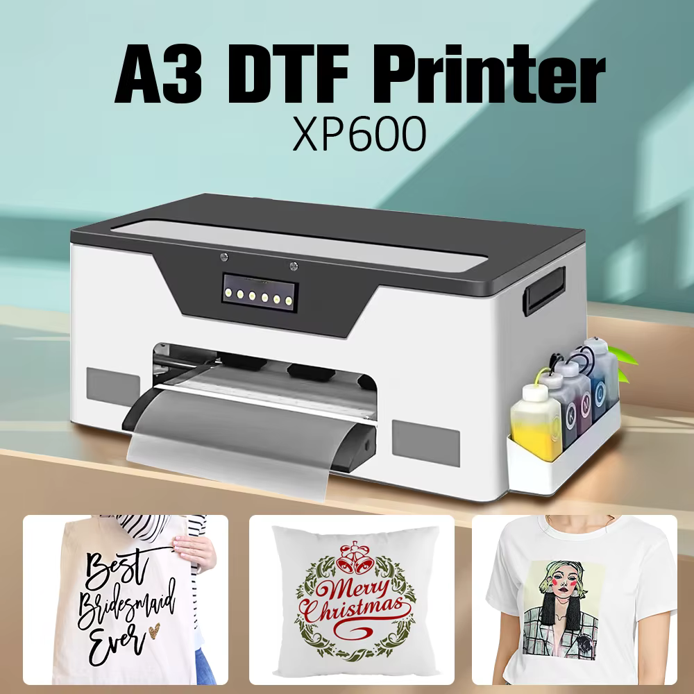 Single Xp600 Printhead A3 DTF Printer — image 7