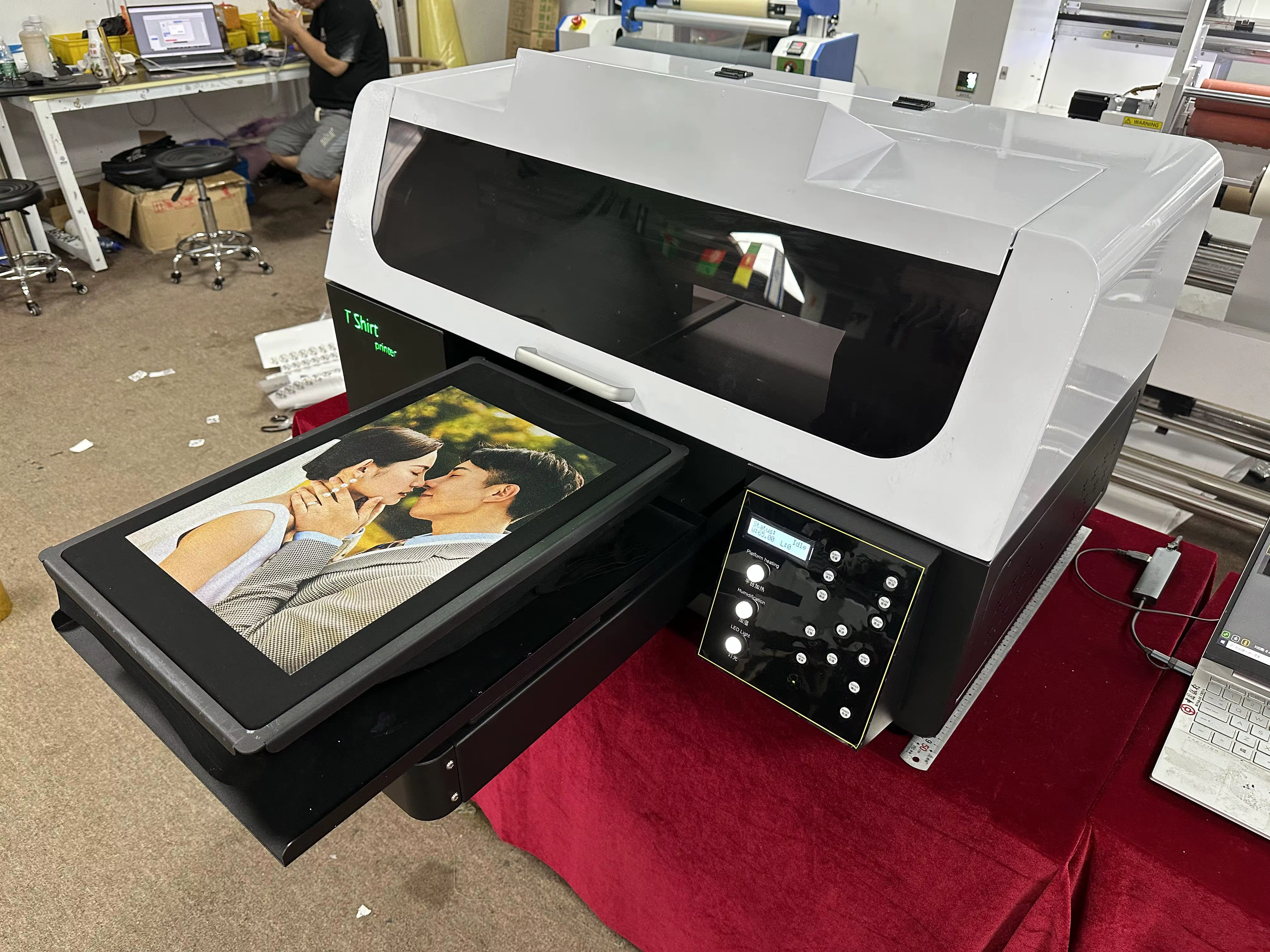 Baiyin A2 UV DTG Inkjet Printer — image 5