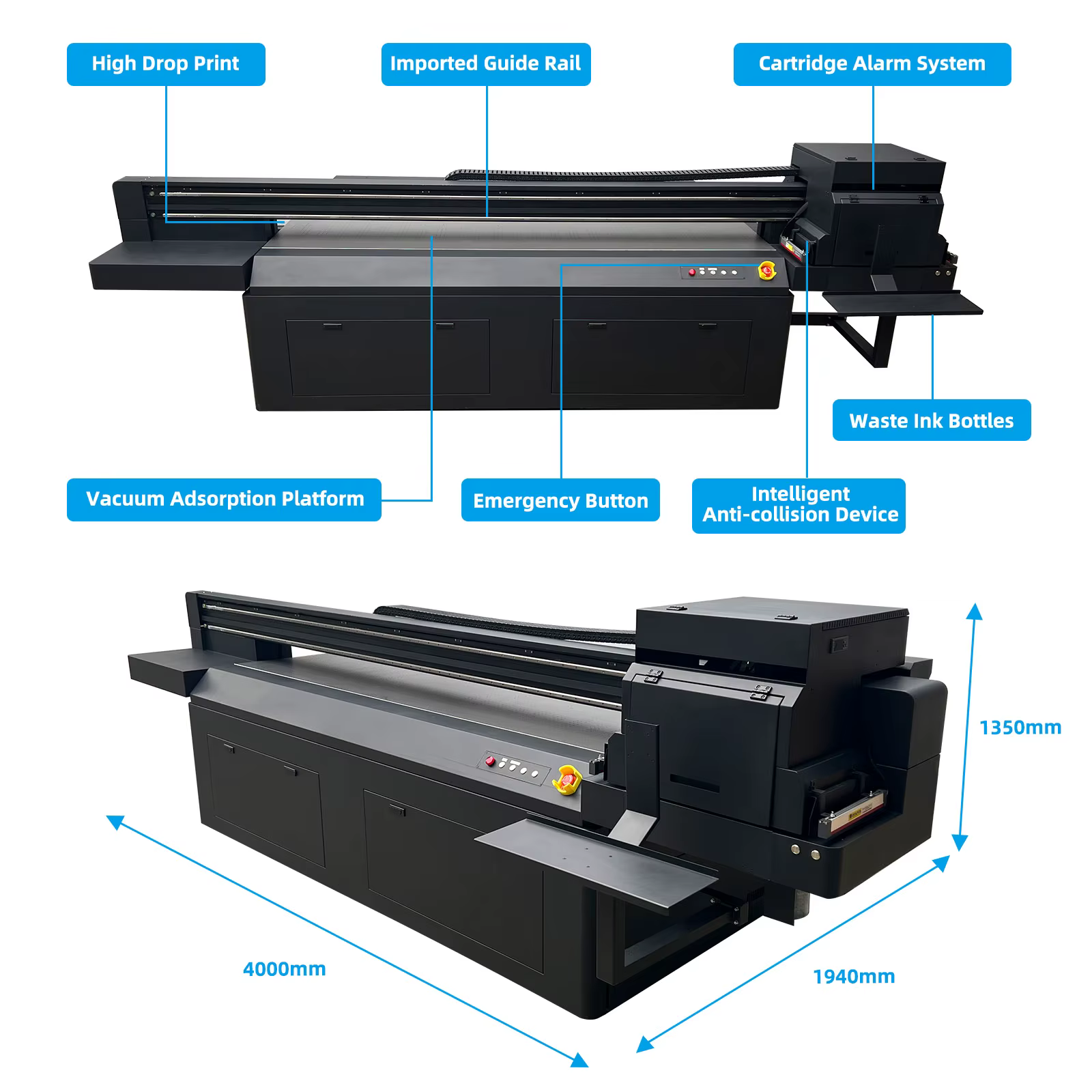 Baiyin I3200 UV Flatbed Printer Machine — image 5