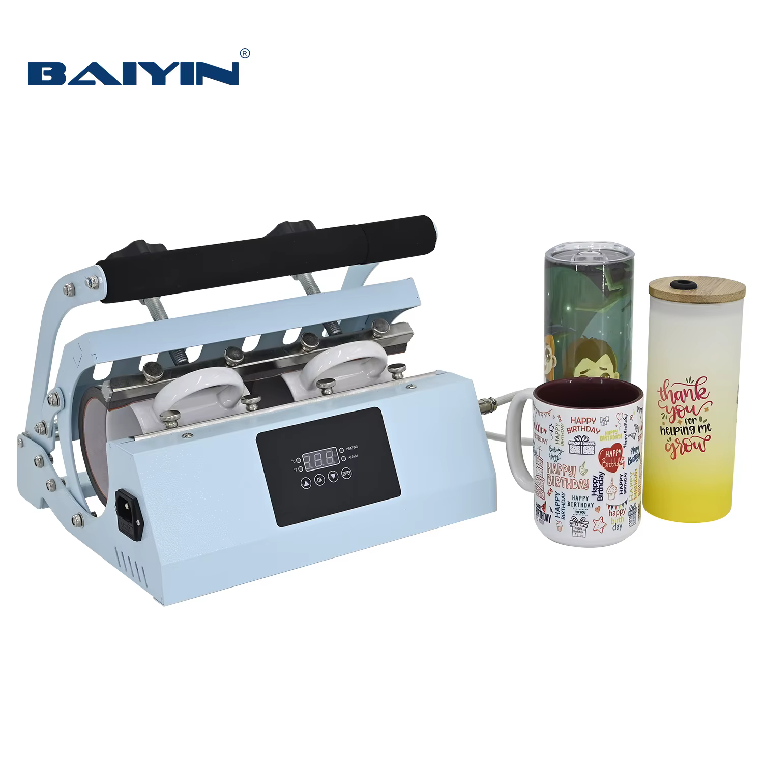 Baiyin 30oz Mug Sublimation Heat Press Machine — image 3