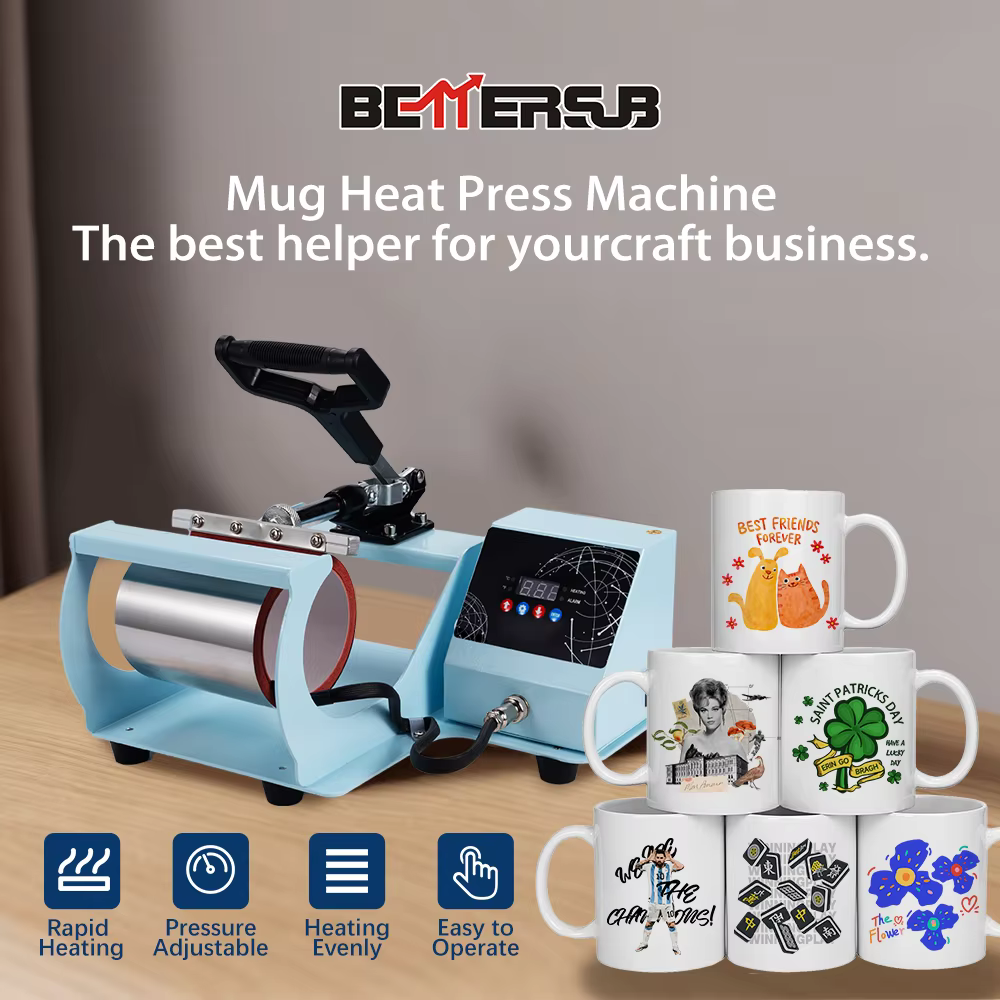Baiyin 11oz Tumbler Heat Press Machine — image 3