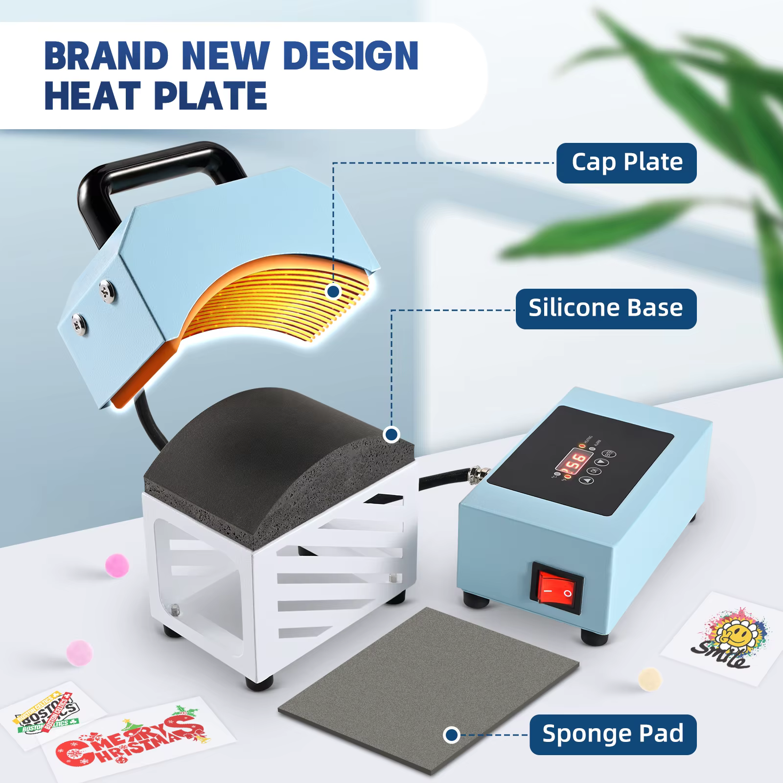 Baiyin Cap Heat Press Machine — image 2