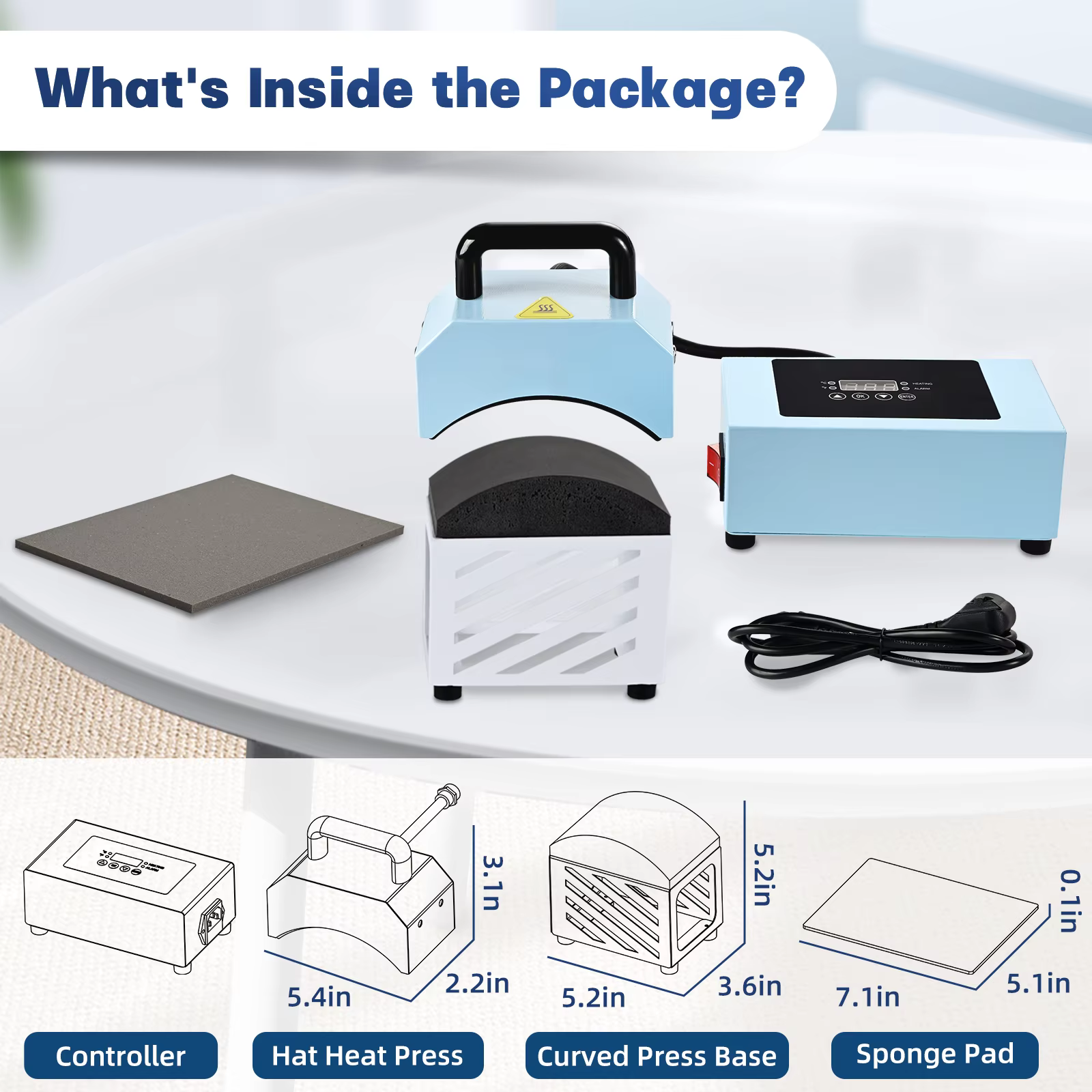 Baiyin Cap Heat Press Machine — image 5