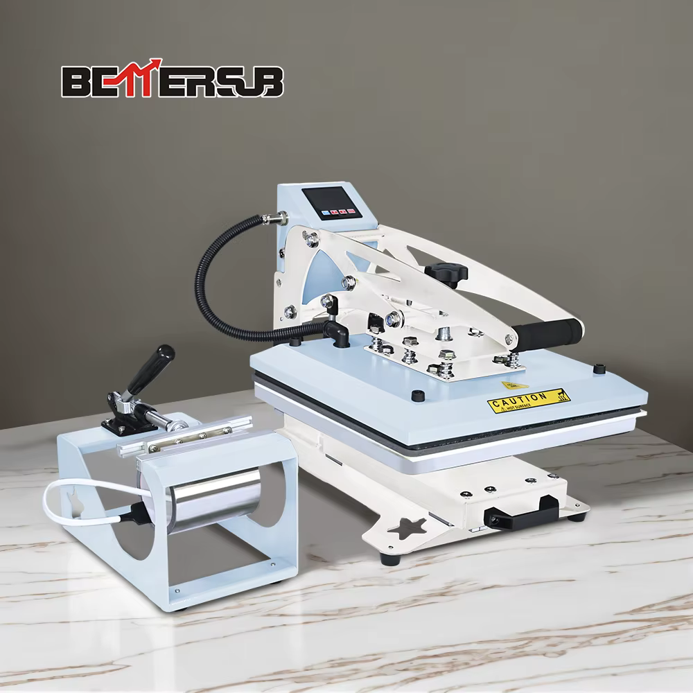 Baiyin Digital Transfer Flat Heat Press Machine 38x38 cm — image 2