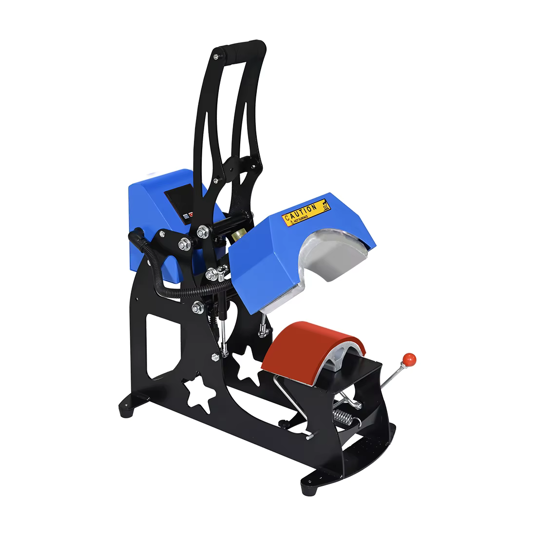 Baiyin Manual and Semi-Automatic Baseball Cap Heat Press Machine — image 5