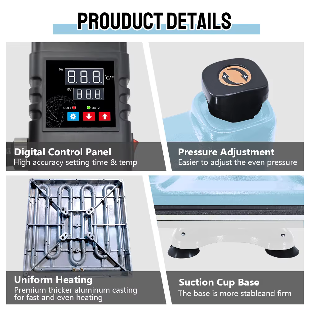 Baiyin 8-in-1 Combo Heat Press Machine — image 5