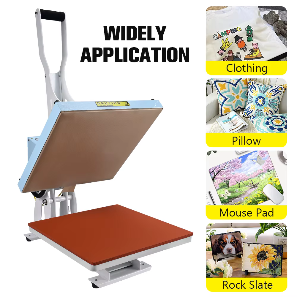 Baiyin 38x38cm Manual Heat Press Machine — image 6