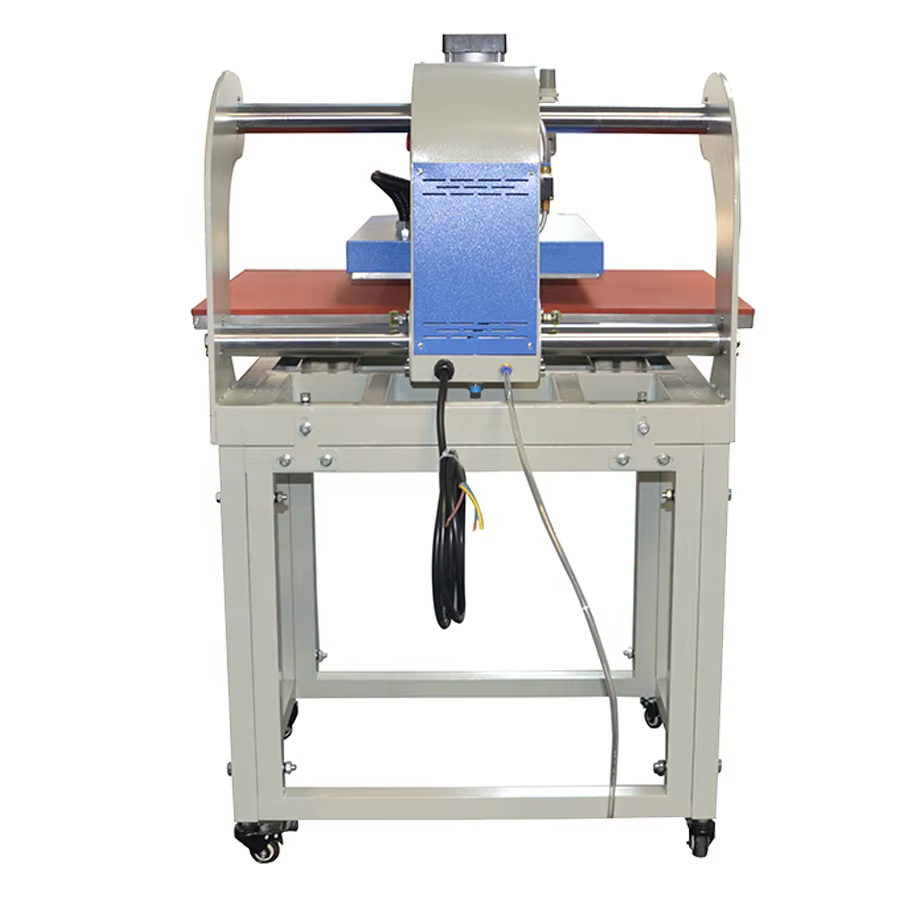 Automatic Manual Pneumatic 220V/380V Heat Press Machine Double Station Teat Press — image 3