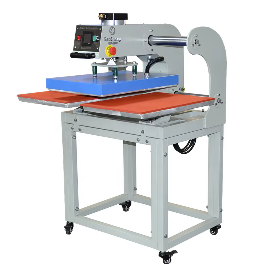 Automatic Manual Pneumatic 220V/380V Heat Press Machine Double Station Teat Press — image 5