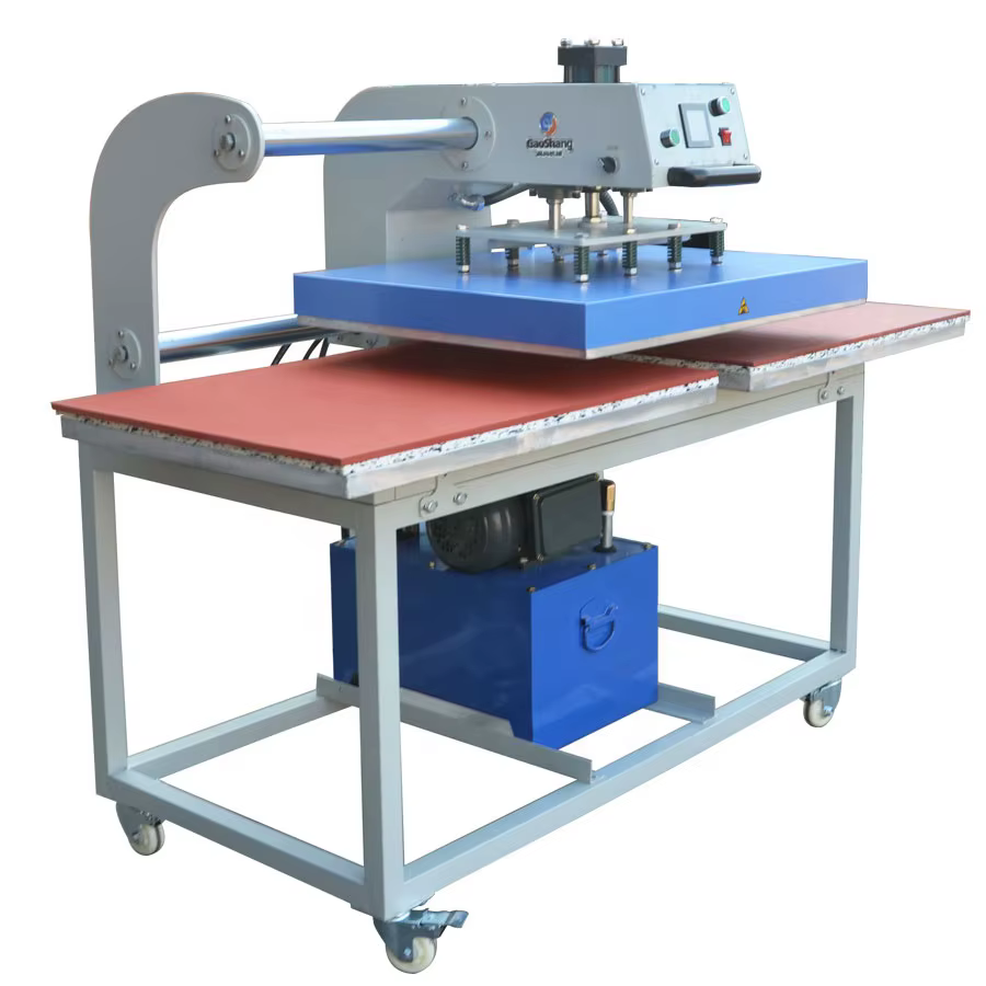 40x50 cm Double Station Hydraulic Sublimation Heat Press Machine — image 4