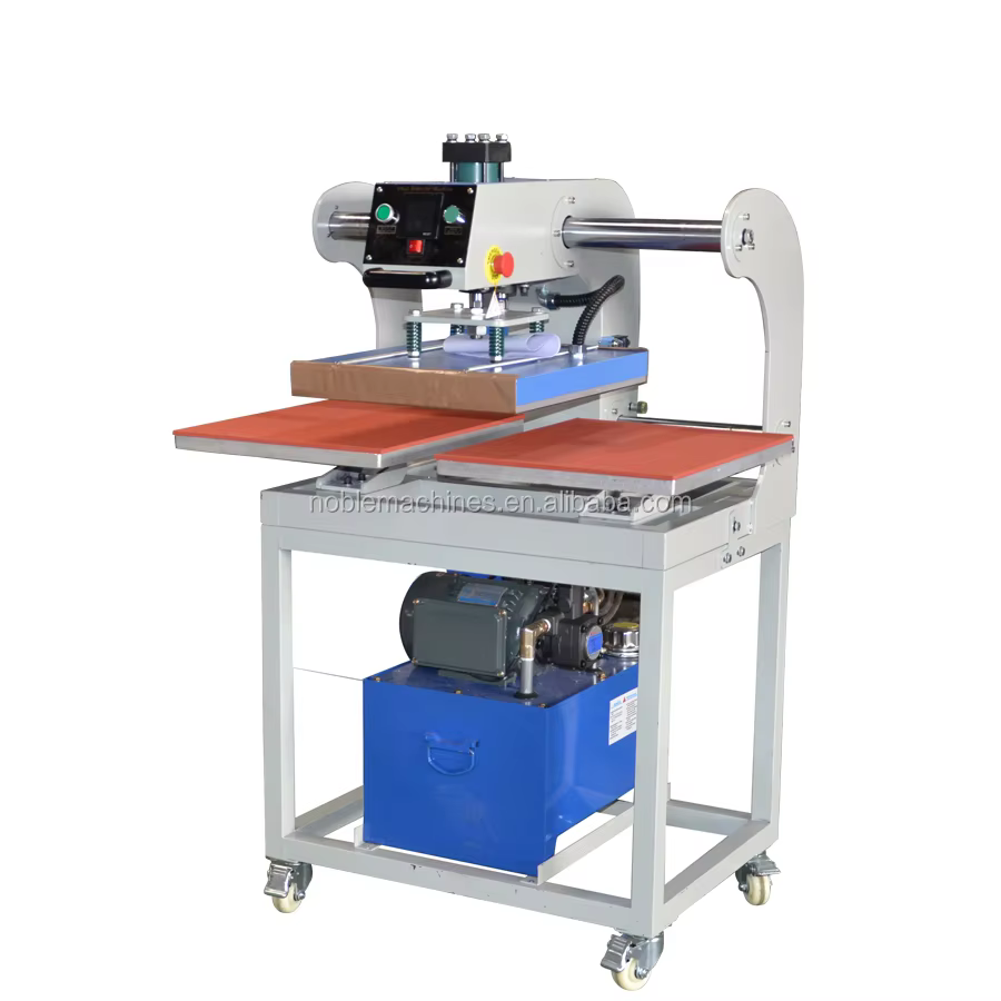 40x50 cm Double Station Hydraulic Sublimation Heat Press Machine — image 6