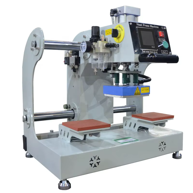 Semi-Automatic 20x30cm Sublimation Heat Press Machine — image 4