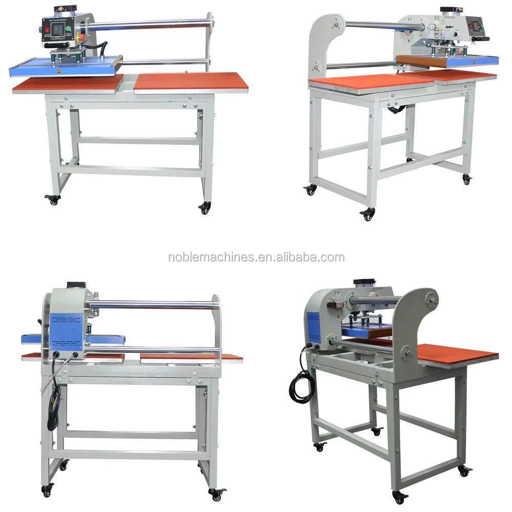 8 In 1 Automatic Pneumatic DTF Heat Press Machine — image 5