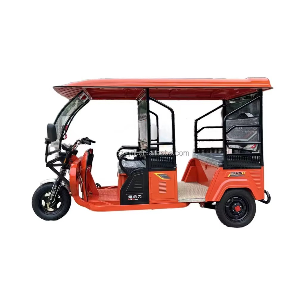 Chang Li New Model 3-Wheel Enclosed Cabin Tricycle Taxi — image 2