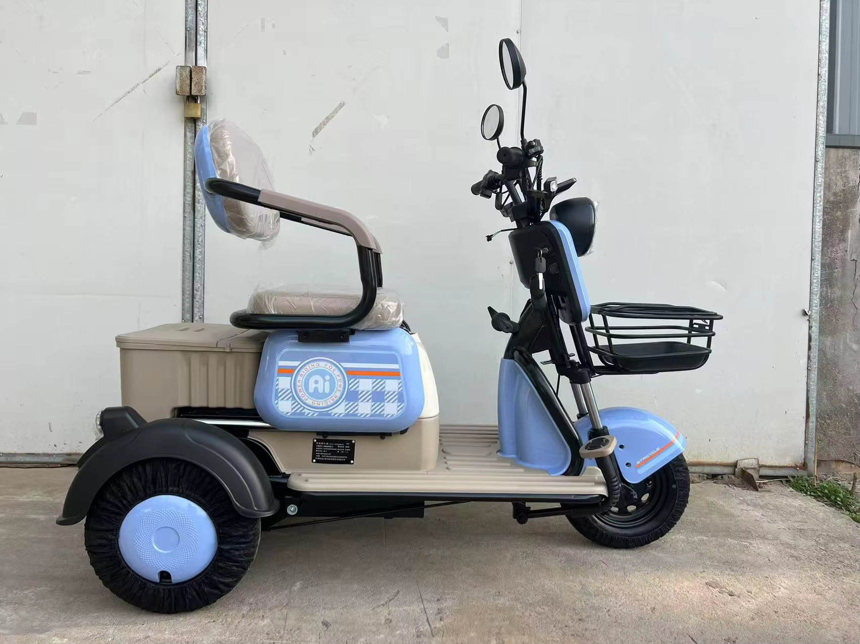 Chang Li 48V Electric Adult Scooter Open Body Design — image 2