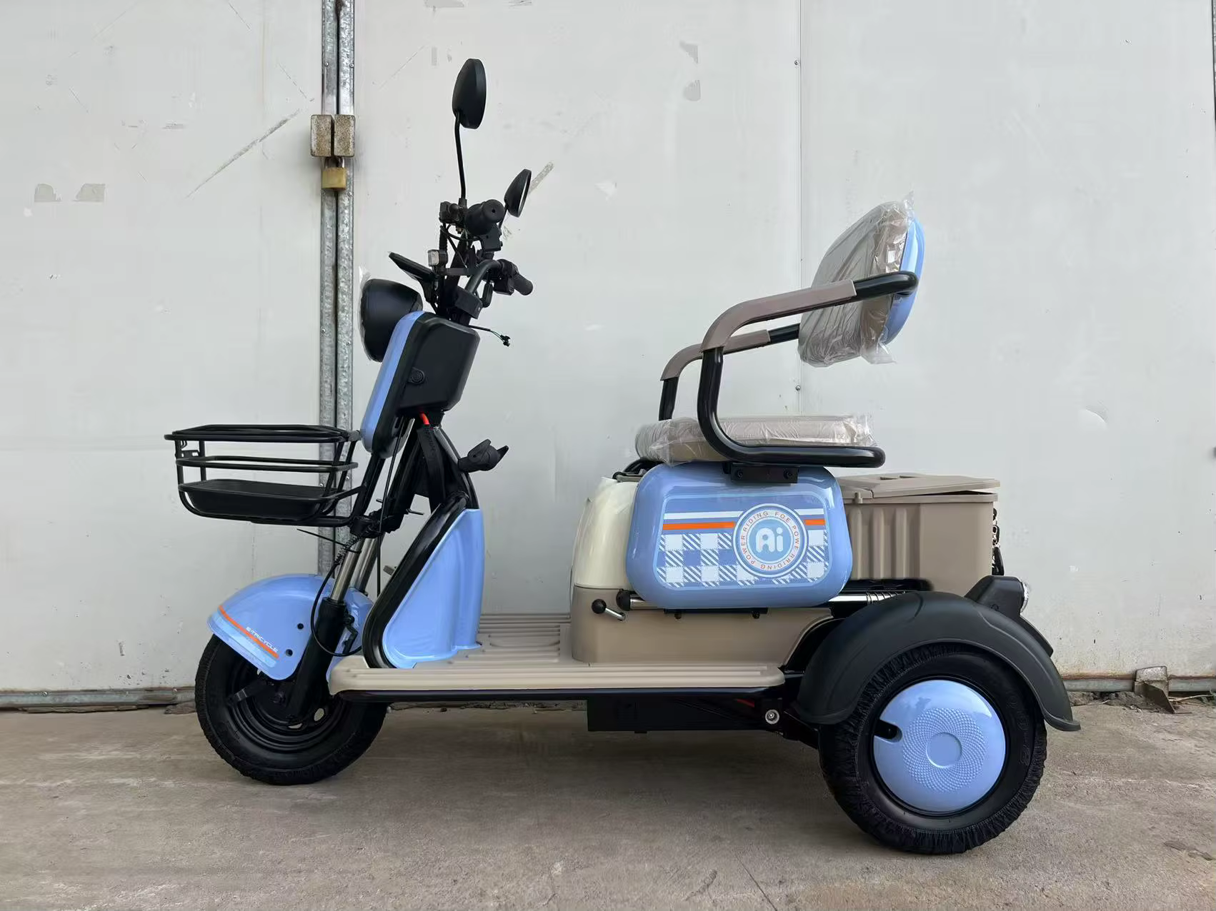 Chang Li 48V Electric Adult Scooter Open Body Design — image 5