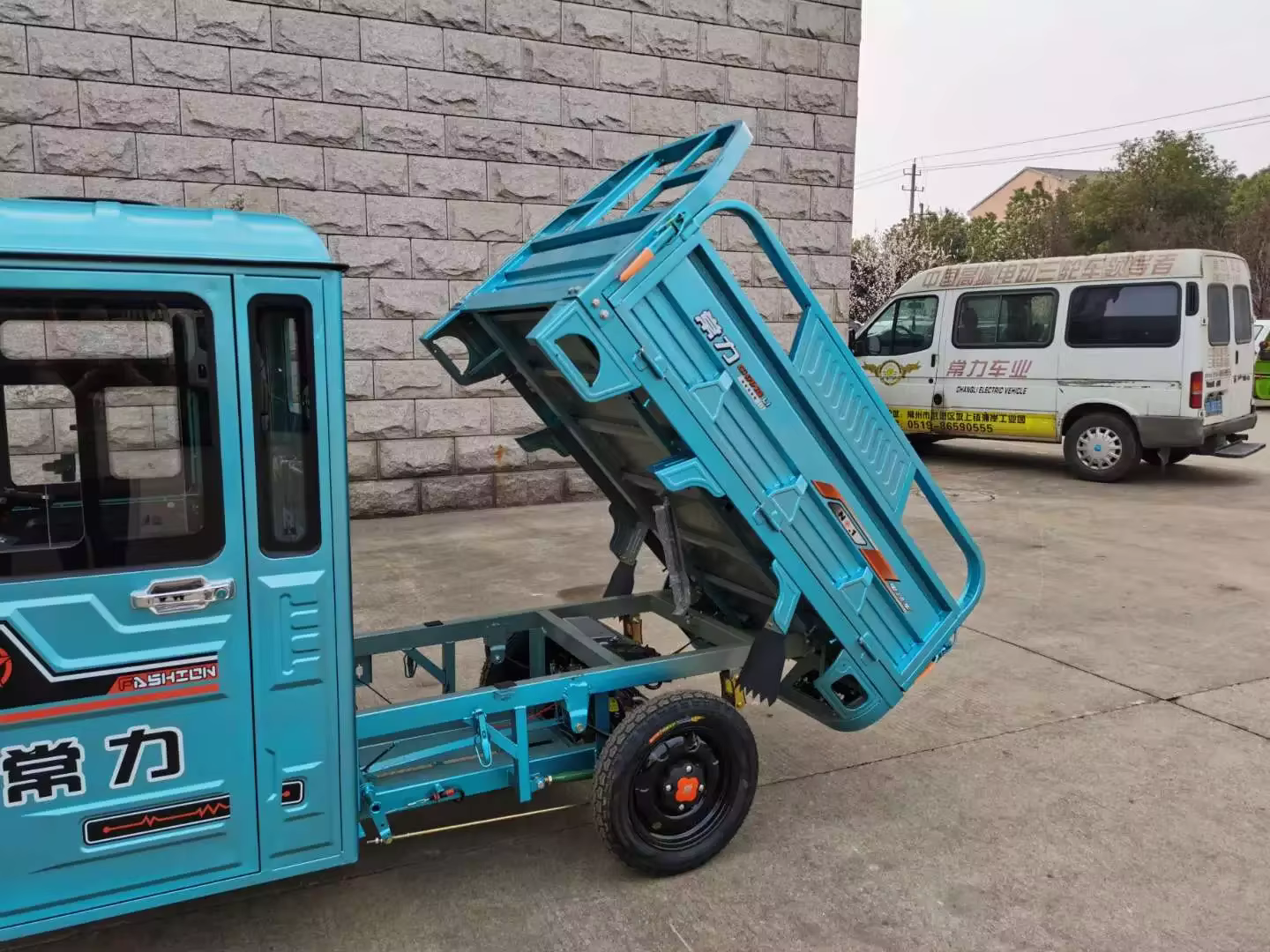 Changli Newly-coming 3 Wheel Electric Cargo Tricycle — image 4