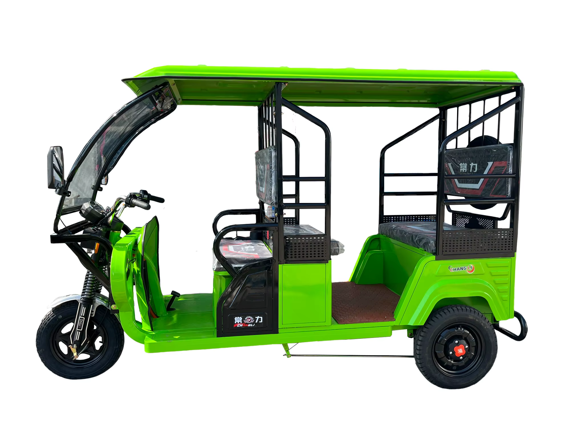 Changli Auto TVS Differential Motor Electric Tricycle Bajaj Tuk Tuk Taxi 7-Seater — image 2