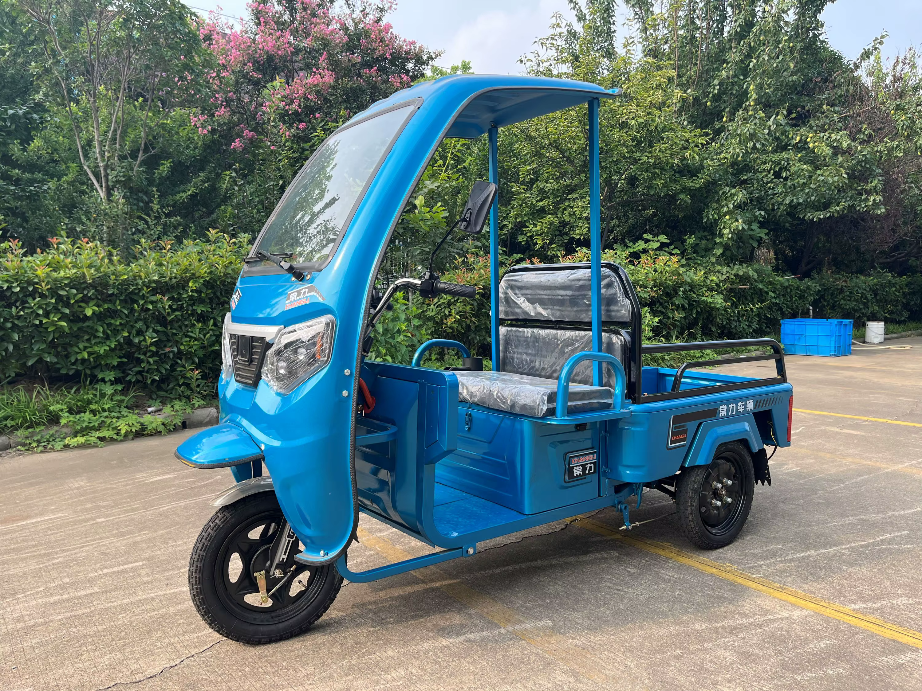 Changli Electric Cargo Tricycle with Open Cabin 60V — image 2