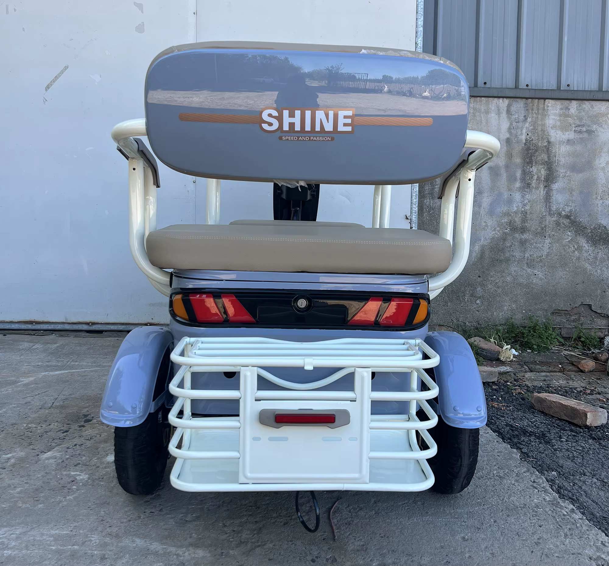 Foldable Restchair Electric Tricycle — image 2