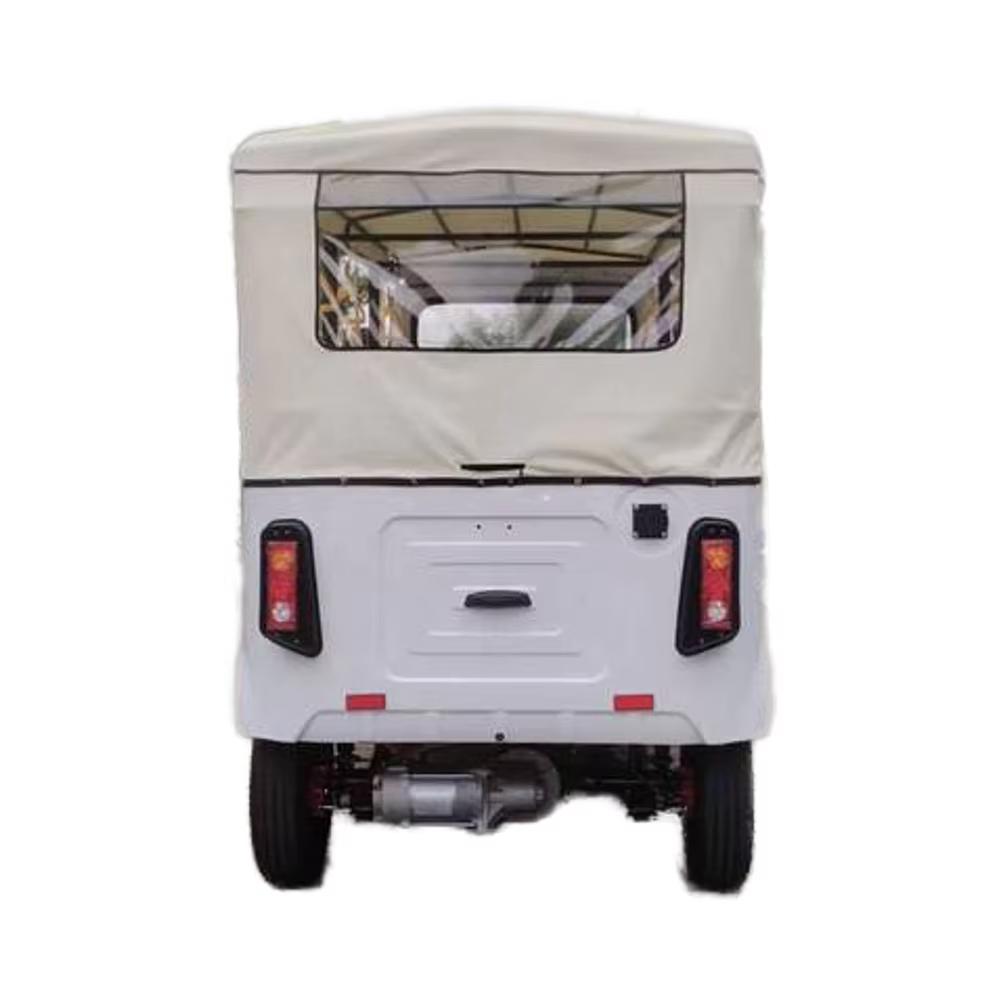 Electric 1500W Motor Passenger Tricycle for Adults - 7 Seat Three-Row Rickshaw — image 3