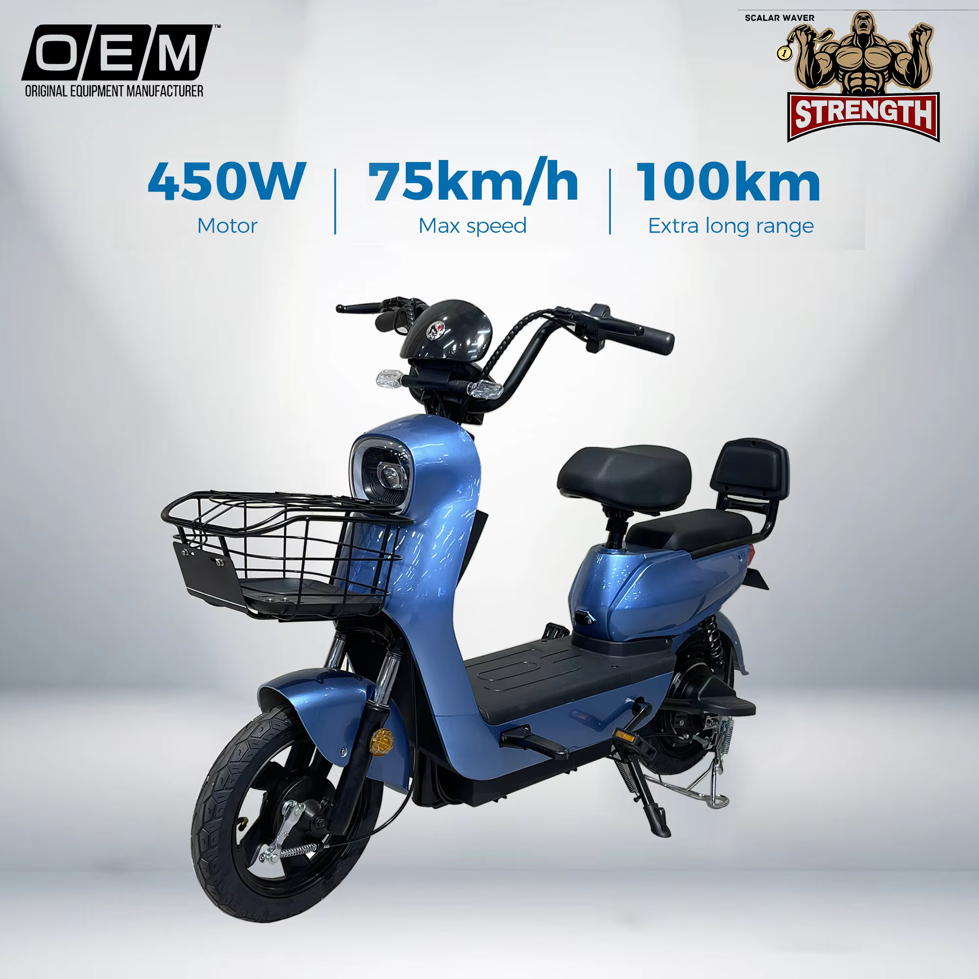 2024 Electric Motorcycle Scooter for Adults — image 3