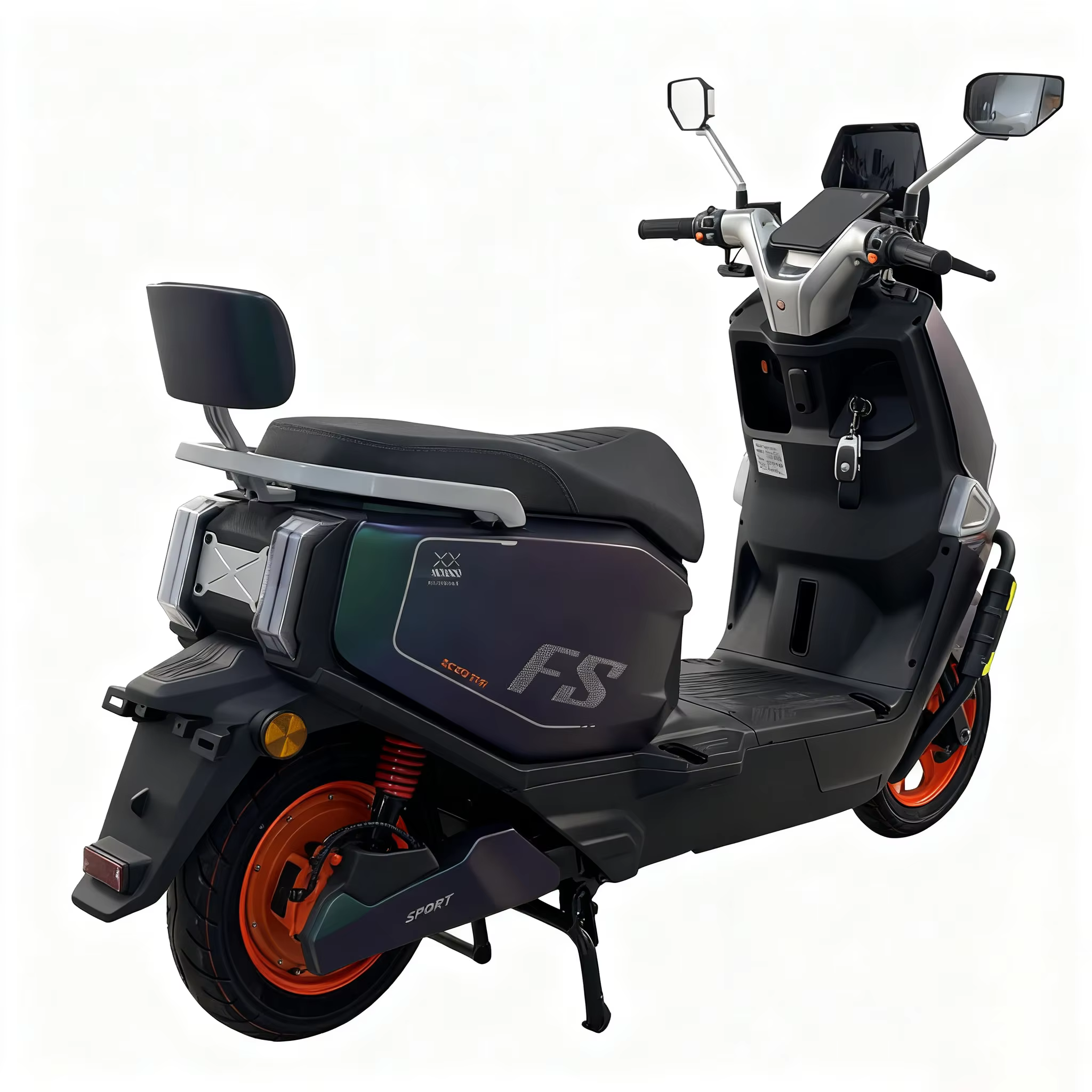 Direct Factory Sale Adults Electric Motorcycle 60V 72V 2000W Brushless Motor Sportbike — image 4