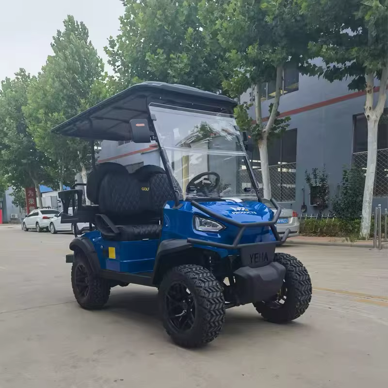 Premium 60V Electric Golf Cart with 4KW Motor and All-Terrain Tires — image 2