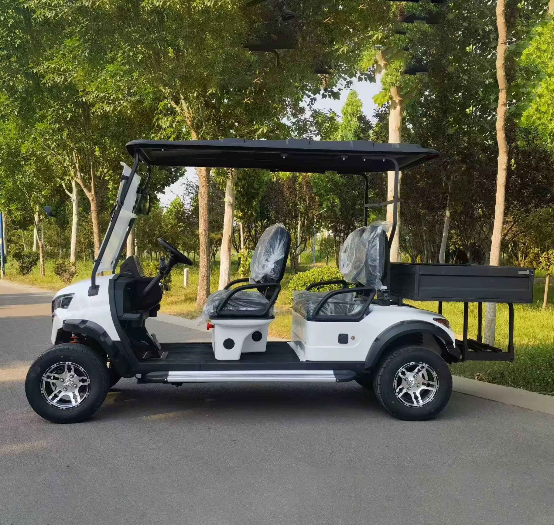 New 4-Person Electric 4-Seater Golf Cart — image 5