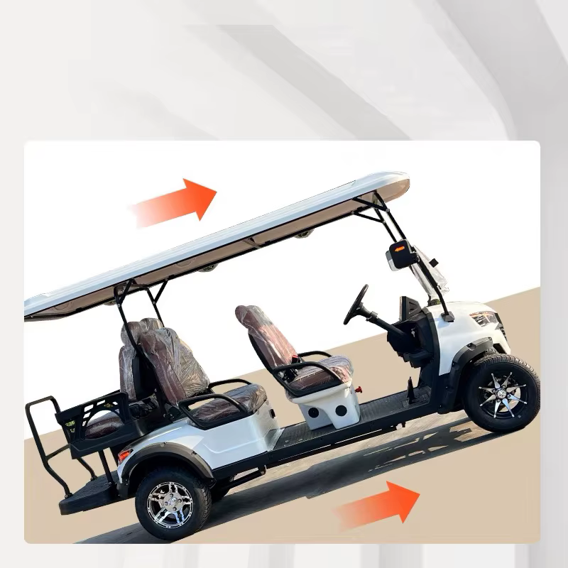 New 4-Person Electric 4-Seater Golf Cart — image 6