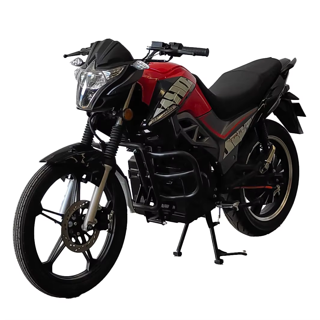 Popular 3000W Electric Vehicle - 72V 40Ah-60Ah Vintage Motorcycle Scooter — image 4