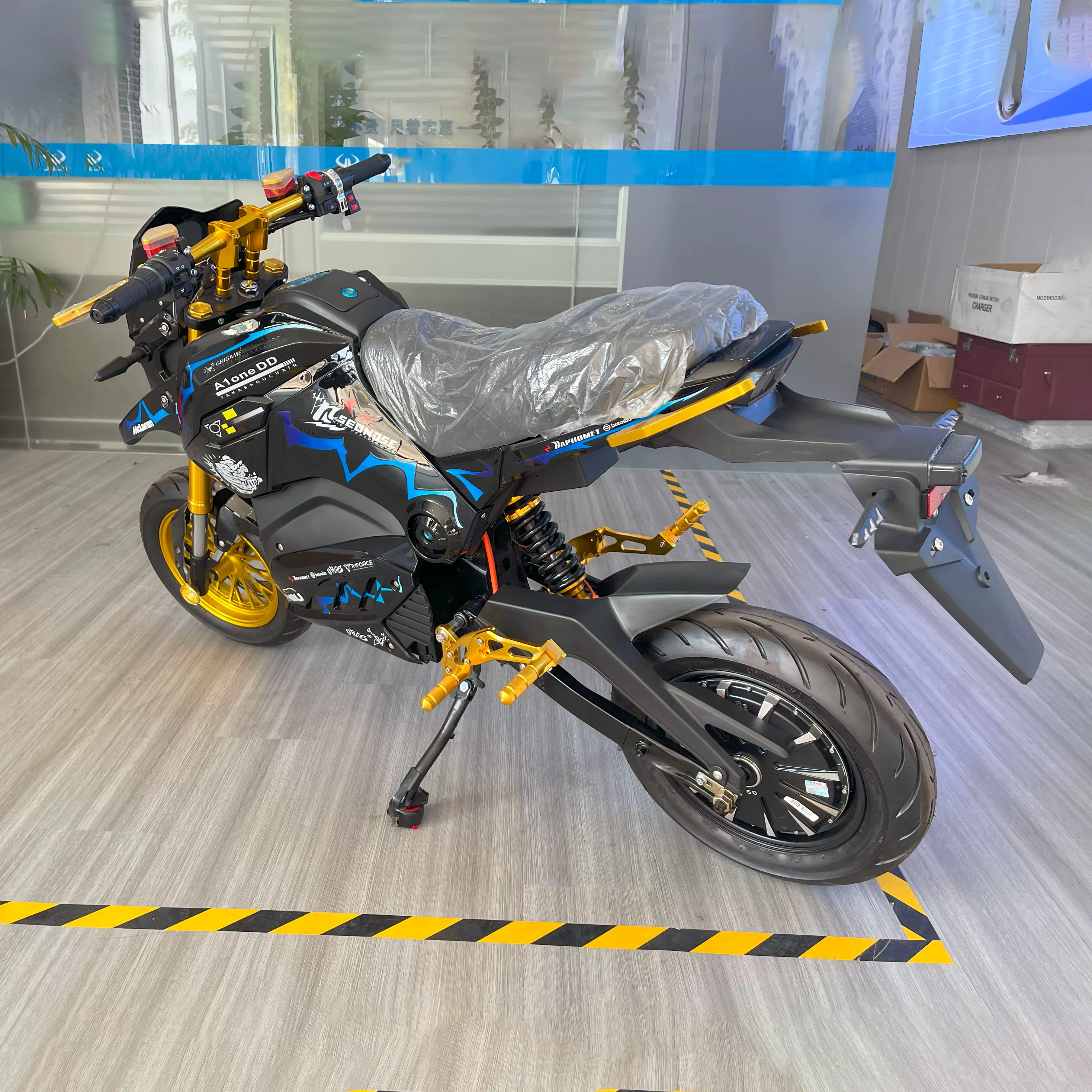 1500W Cool Style Electric Off-Road Motorcycle — image 3