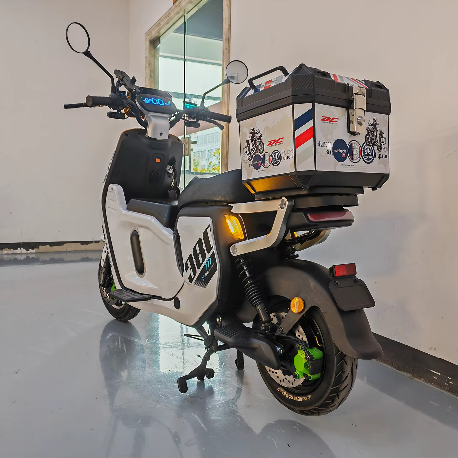 Powerful 72V Off-Road Electric Dirtbike Scooter — image 4