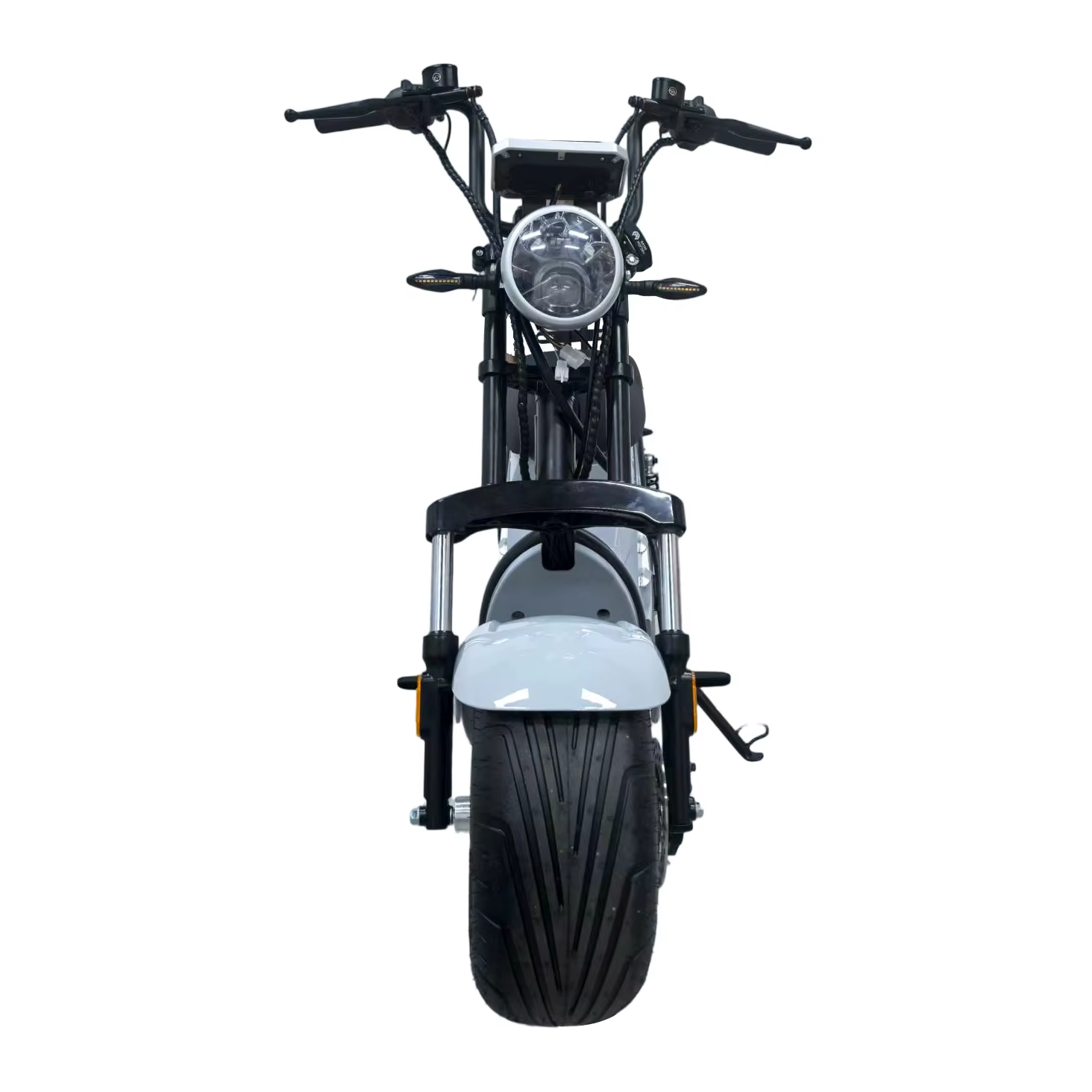 1200W Two-Wheeled Electric Harley Style Scooter with IP65 Waterproof Brushless Motor — image 3