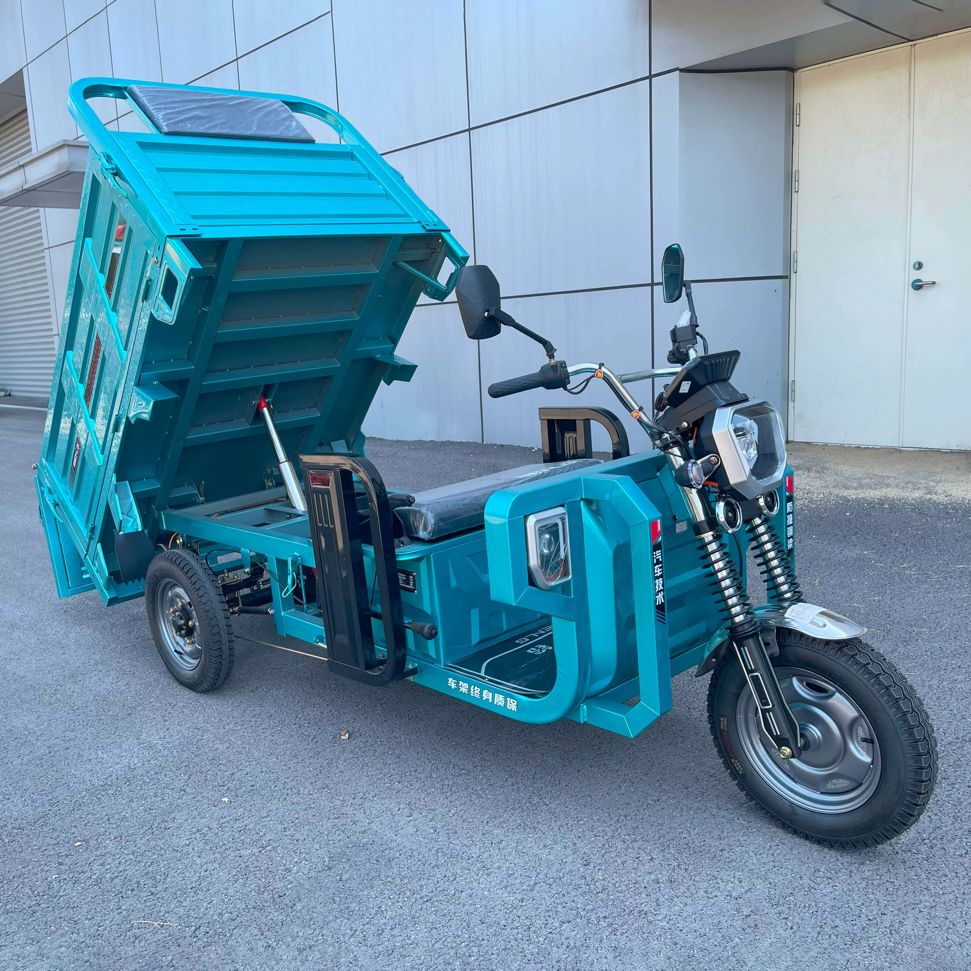 Open Body Tricycle Electric Motorcycle Self-Unload King — image 4