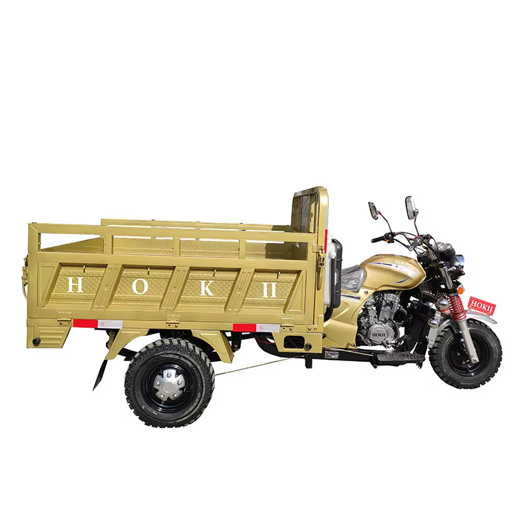 200cc Gasoline Three Wheel Adult Cargo Tricycle — image 4