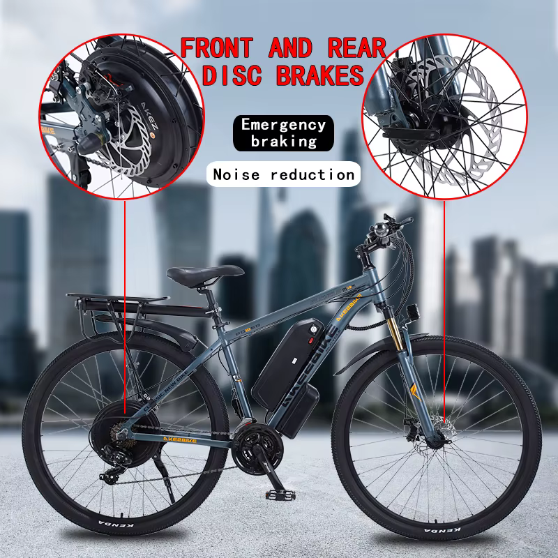 20" 48V Aluminum Alloy Fat Tire Folding Electric Bicycle — image 6