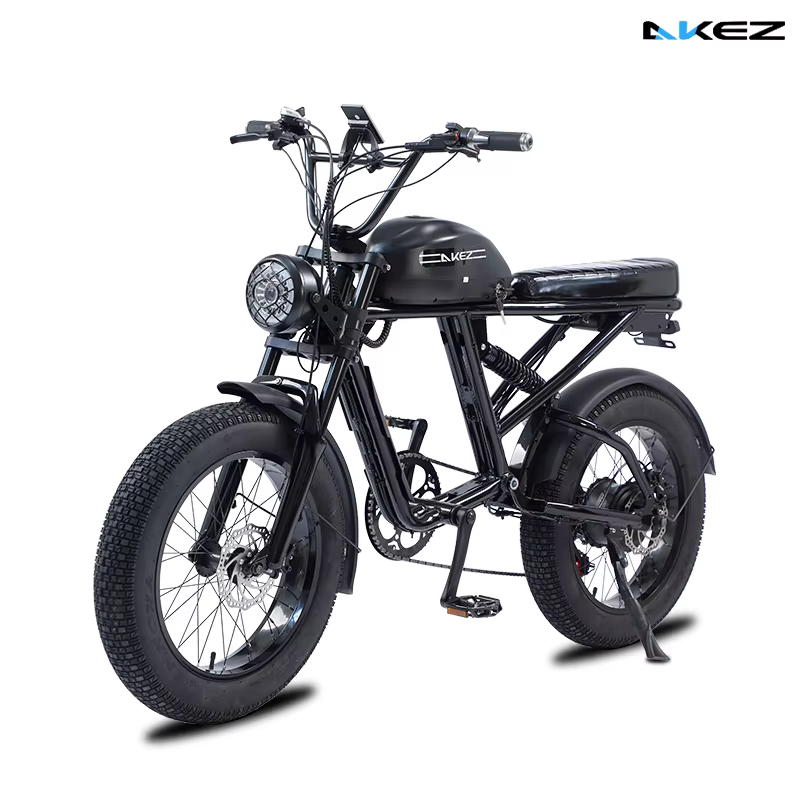 48V Electric Mountain Fat Hybrid Bike for Adults — image 4