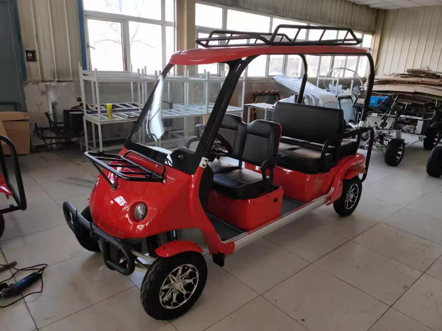 Electric Golf Cart Buggy Tour Car 4 Seats — image 6